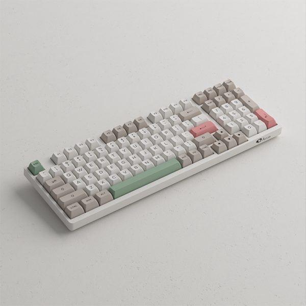 Akko 9009 Retro 3098B Multi-Modes RGB Mechanical Keyboard (AKKO CS Jelly White) - DataBlitz