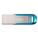 SANDISK ULTRA FLAIR USB 3.0 FLASH DRIVE 64GB (BLUE) - DataBlitz