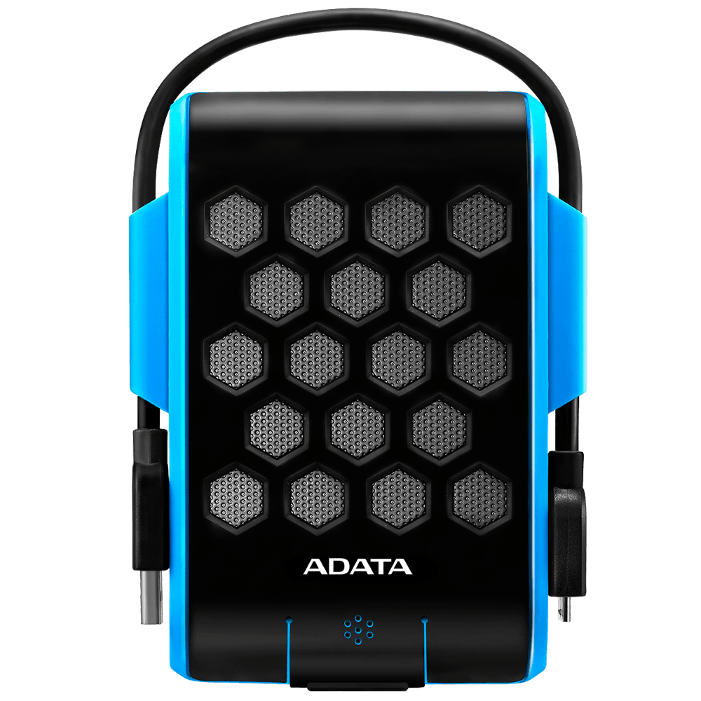 ADATA HD720 SHOCK-PROOF MILITARY GRADE TRIPLE-LAYER PROTECTION EXTERNAL HARD DRIVE 2TB (BLUE) - DataBlitz