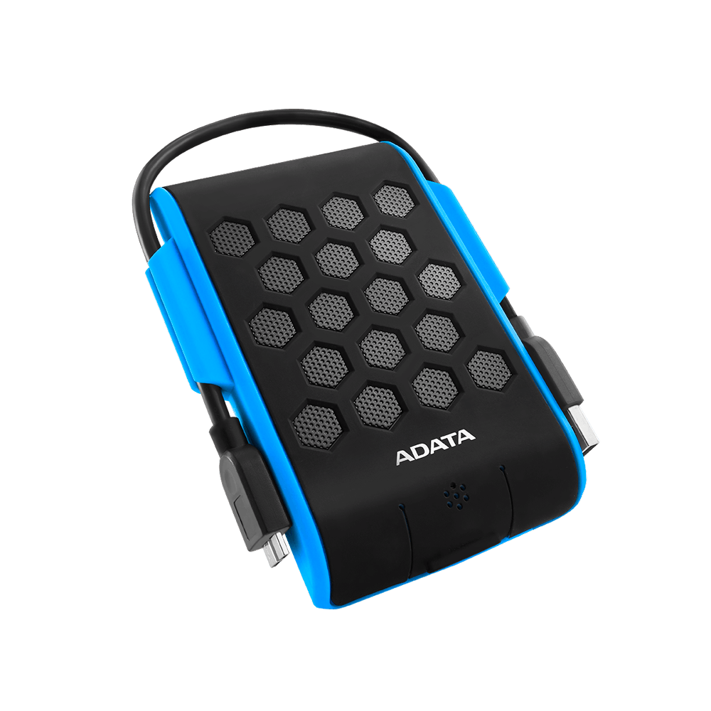 ADATA HD720 SHOCK-PROOF MILITARY GRADE TRIPLE-LAYER PROTECTION EXTERNAL HARD DRIVE 2TB (BLUE) - DataBlitz