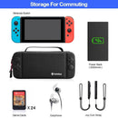 TOMTOC NSW TRAVEL PROTECTIVE CASE DESIGNED FOR N-SWITCH (BLACK) (A05-5D01) - DataBlitz