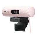 Logitech Brio 500 Full HD Webcam With HDR (Rose) - DataBlitz