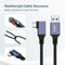 KIWI Design Aluminum Housing USB 3.2 Link Cable For Oculus Quest 2 (Black) (KW-QC-7-US) - DataBlitz