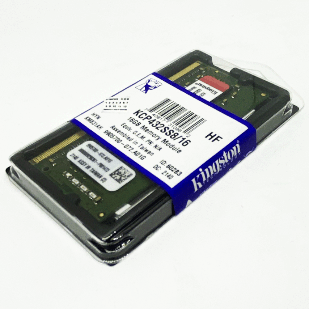 KINGSTON 16GB DDR4 3200MHZ MEMORY MODULE (KCP432SS8/16) - DataBlitz