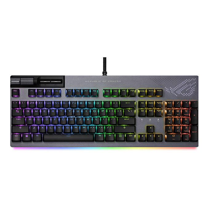 Asus ROG Strix Flare II Animate Mechanical Gaming Keyboard (Rog Nx Red Switch Linear & Swift) - DataBlitz