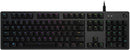 LOGITECH G512 CARBON RGB MECHANICAL GAMING KEYBOARD (GX BROWN TACTILE) - DataBlitz