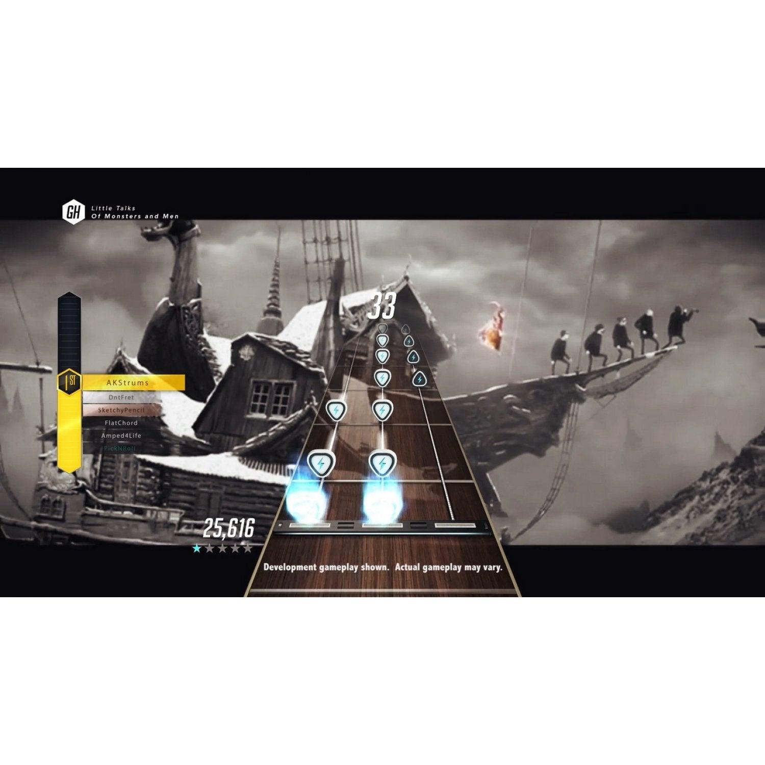 PS4 GUITAR HERO LIVE REG.4 W/GUITAR - DataBlitz