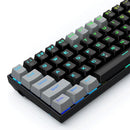 E-YOOSO Z-686 RGB 68 Keys Hot Swappable Mechanical Keyboard Black/Gray (Blue Switch) - DataBlitz
