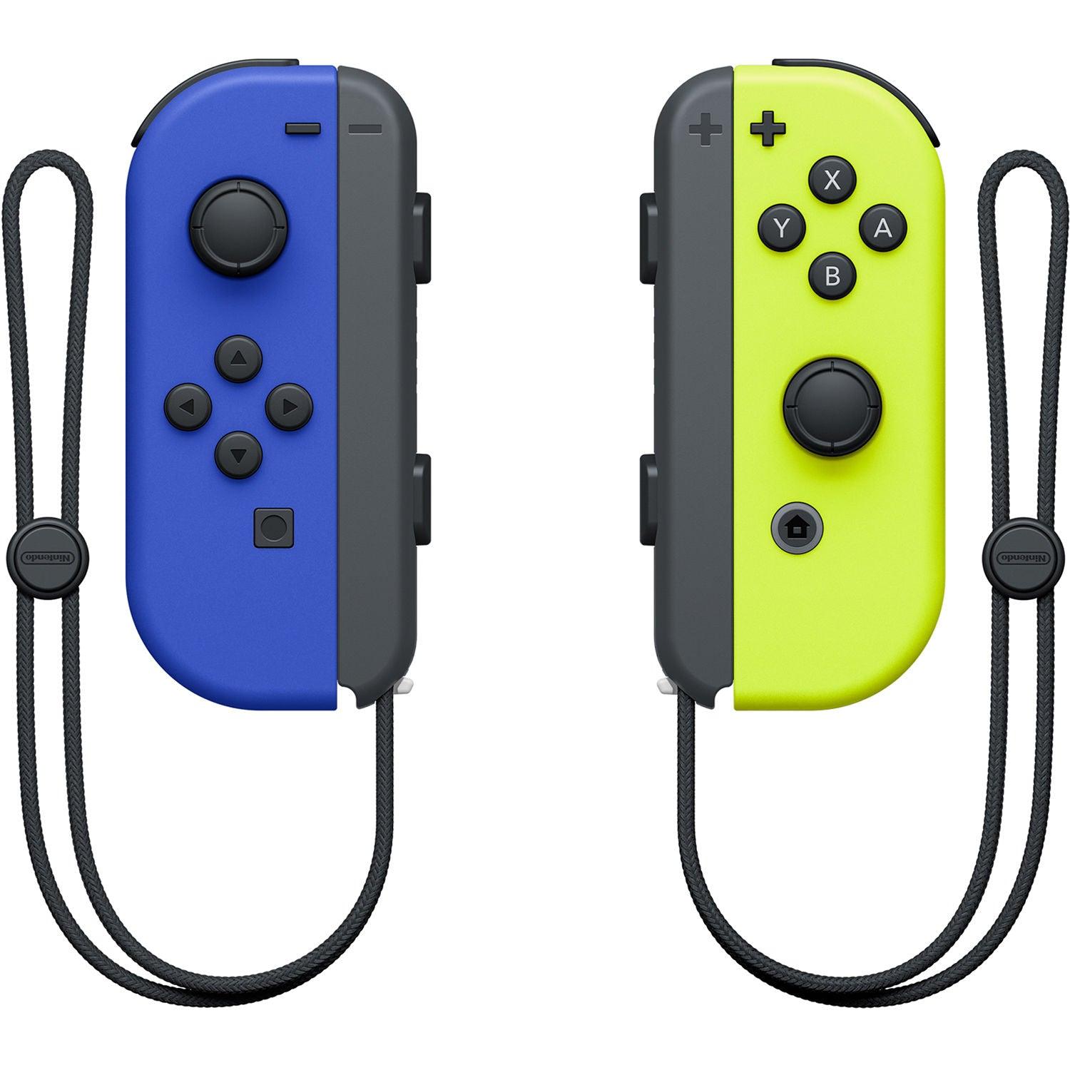 NSW JOY-CON LEFT/RIGHT CONTROLLER BLUE/NEON YELLOW (JPN) - DataBlitz