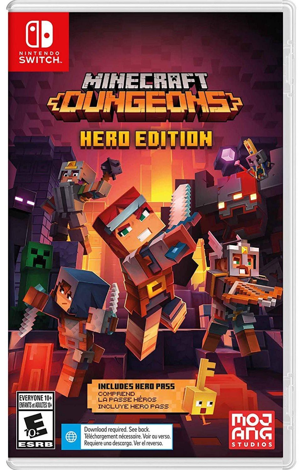 BDSP 1.1.1 SV 1.0.1 マイクラ1.17 Switch本体 DATABLITZ | NINTENDO SWITCH MINECRAFT DUNGEONS HERO EDITION