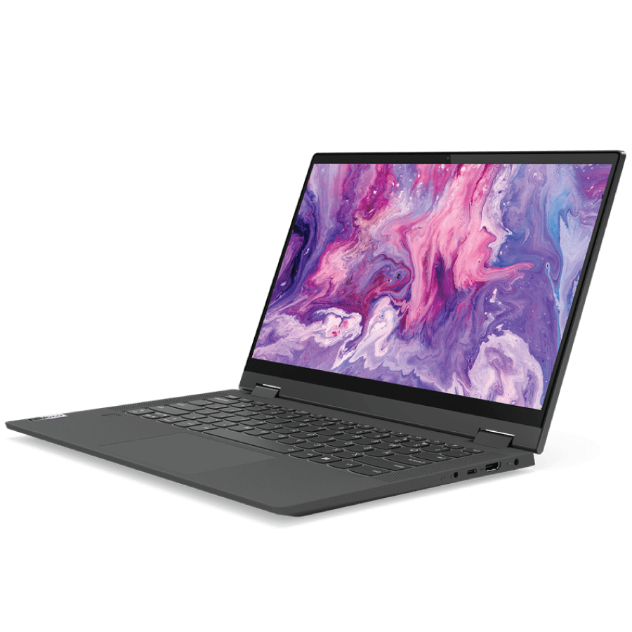 LENOVO IDEAPAD FLEX 5 14ALC05 82HU00E6PH LAPTOP (GRAPHITE GREY) | 14" FHD | RYZEN 5 5500U | 8GB DDR4 | AMD RADEON | WIN10 + MS OFFICE HOME & STUDENT 2019 + LENOVO LAPTOP CASUAL BACKPACK B210 - DataBlitz