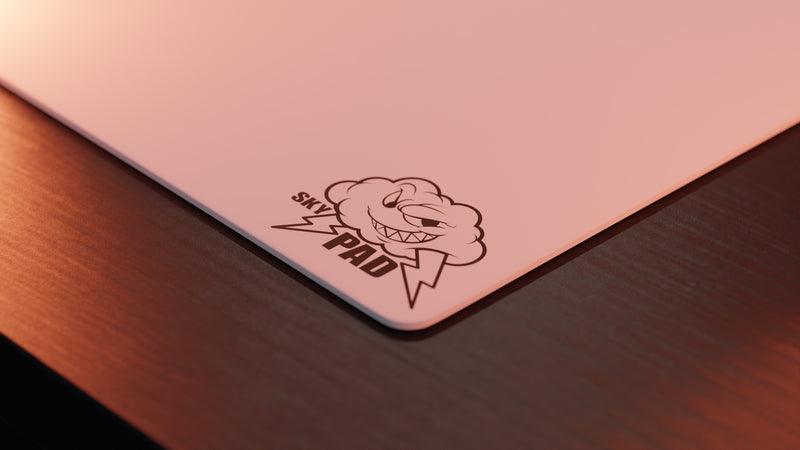 Skypad Glass Mousepad 3.0 - White Cloud - DataBlitz