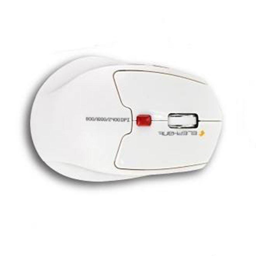 Elephant 2.4G Rechargeable Wireless Mouse (ELE-M523-White) - DataBlitz