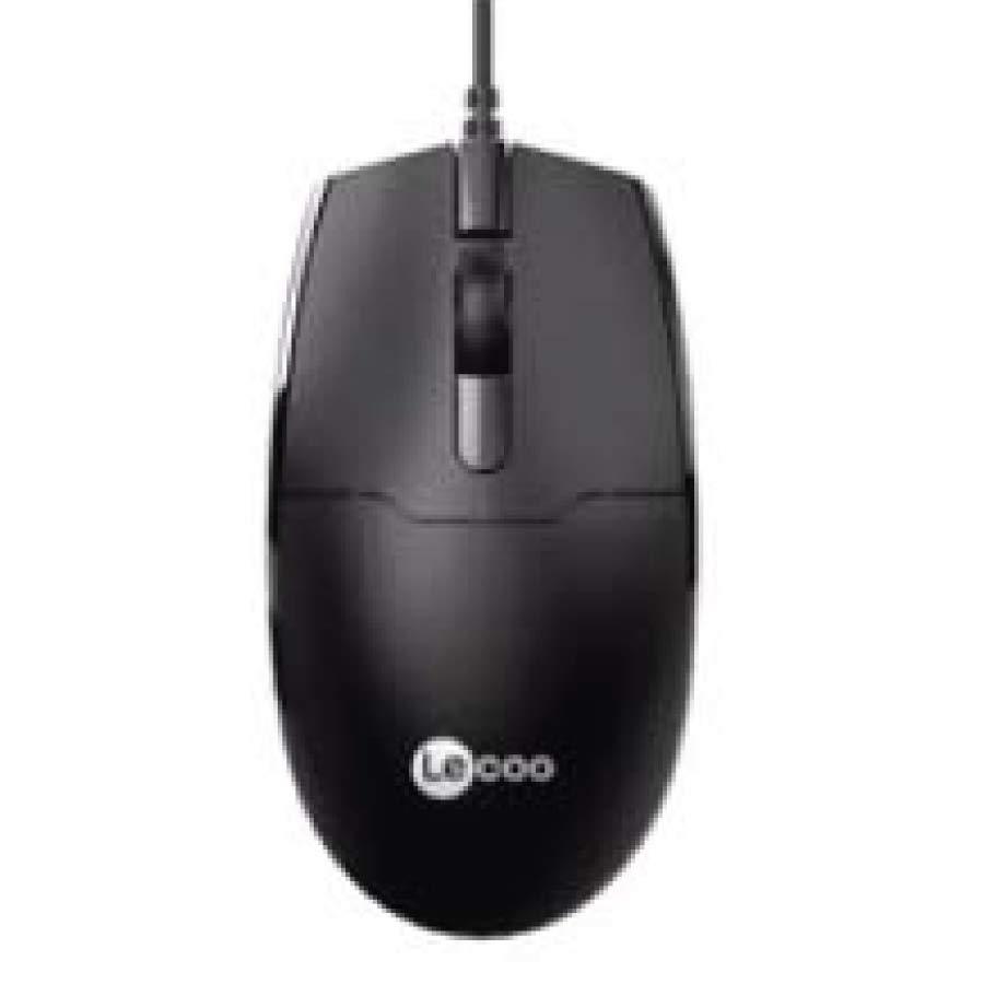 Lecoo CM104 Wired Keyboard And Mouse Combo (Black)