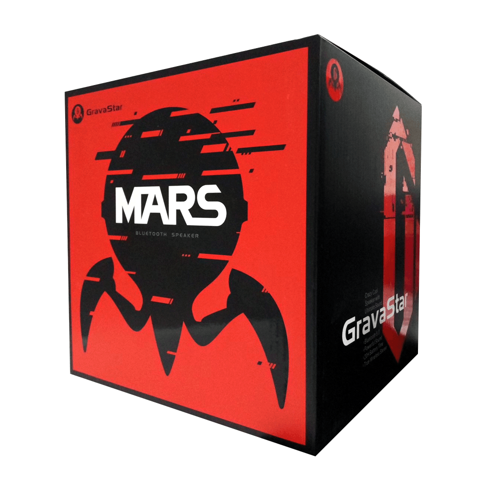 GRAVASTAR G1 BLUETOOTH SPEAKER MARS_SCI-FI BLUE - DataBlitz