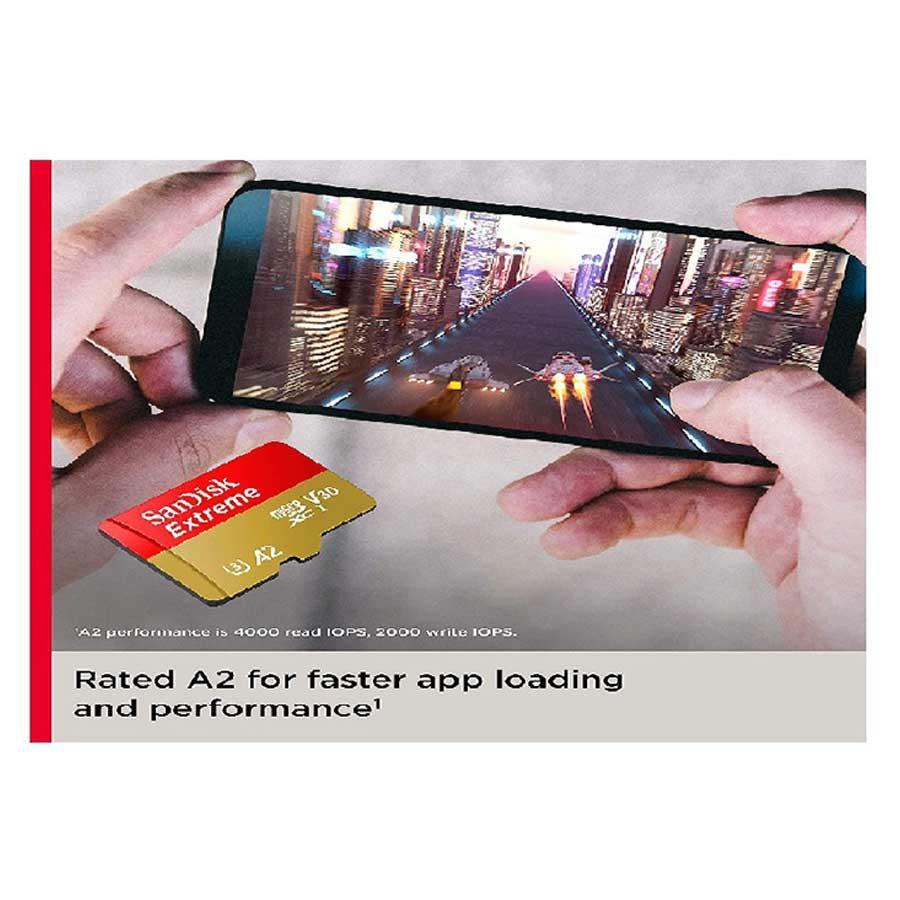 Sandisk Extreme 256GB 190MB/S UHS-1 MICROSDXC Card For Mobile Gaming (SDSQXAV-256G-GN6MN) - DataBlitz