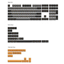 AKKO BLACK & BRONZE PBT KEYCAPS SET ASA 158 KEYS - DataBlitz