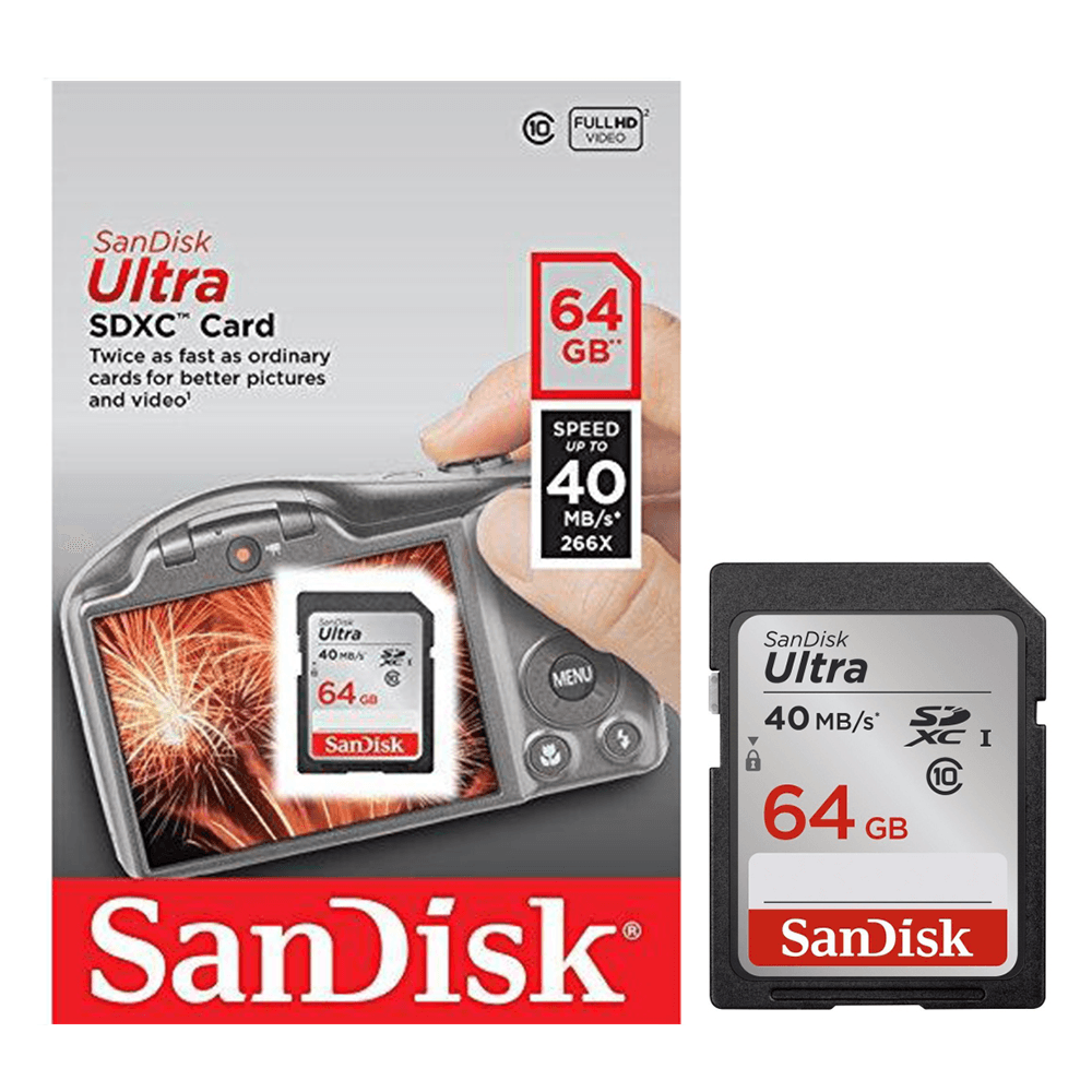 SANDISK ULTRA SDXC UHS-I 64GB CLASS 10 - DataBlitz