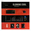 ROYAL KLUDGE GLOWING COOL PROFESSIONAL GAME LIGHT EMITTING MOUSE PAD (400X900MM) (BLACK) - DataBlitz