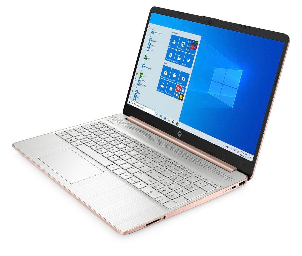 HP 15S-EQ1522AU LAPTOP (PALE ROSE GOLD) | 15.6" FHD | RYZEN 7 4700U | 8GB DDR4 | 512GB SSD | AMD RADEON | WIN10 + MS OFFICE HOME & STUDENT HP PRELUDE TOPLOAD BAG - DataBlitz