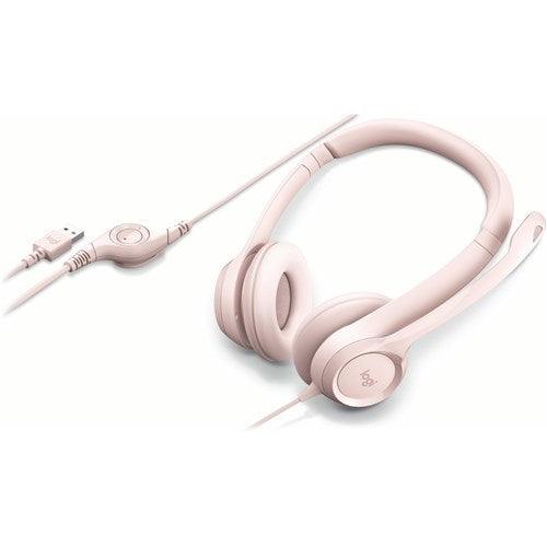 Logitech H390 USB Computer Headset (Rose) - DataBlitz