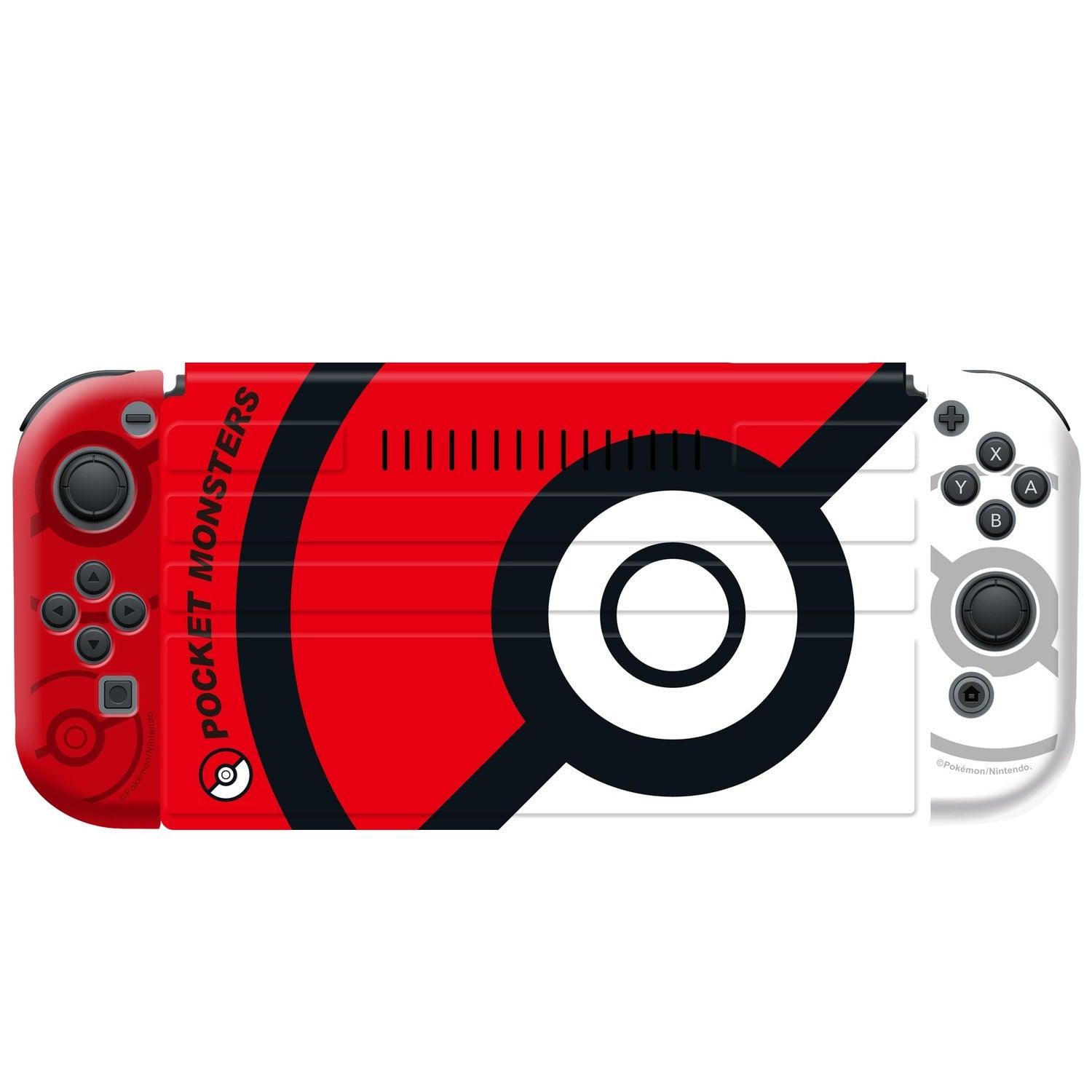 KEYS FACTORY NSW POKEMON PROTECTOR SET FOR NINTENDO SWITCH (POKE BALL) (CKS-007-1) - DataBlitz