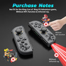 NSW OIVO Joy Pad (L) / (R) Controller For N-Switch (Gray) (IV-SW116)