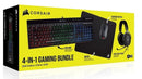 CORSAIR 4 IN 1 GAMING BUNDLE 2021 EDITION (K55 RGB PRO + MM100 MOUSE PAD + HARPOON RGB PRO MOUSE + HS50 PRO STEREO HEADSET) - DataBlitz