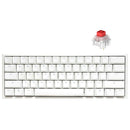 Ducky One 2 Pro Mini Pure White RGB LED 60% Double Shot PBT Mechanical Keyboard (Kailh Box Red Switch) (DKON2061ST-KUSPDWWTR2) - DataBlitz