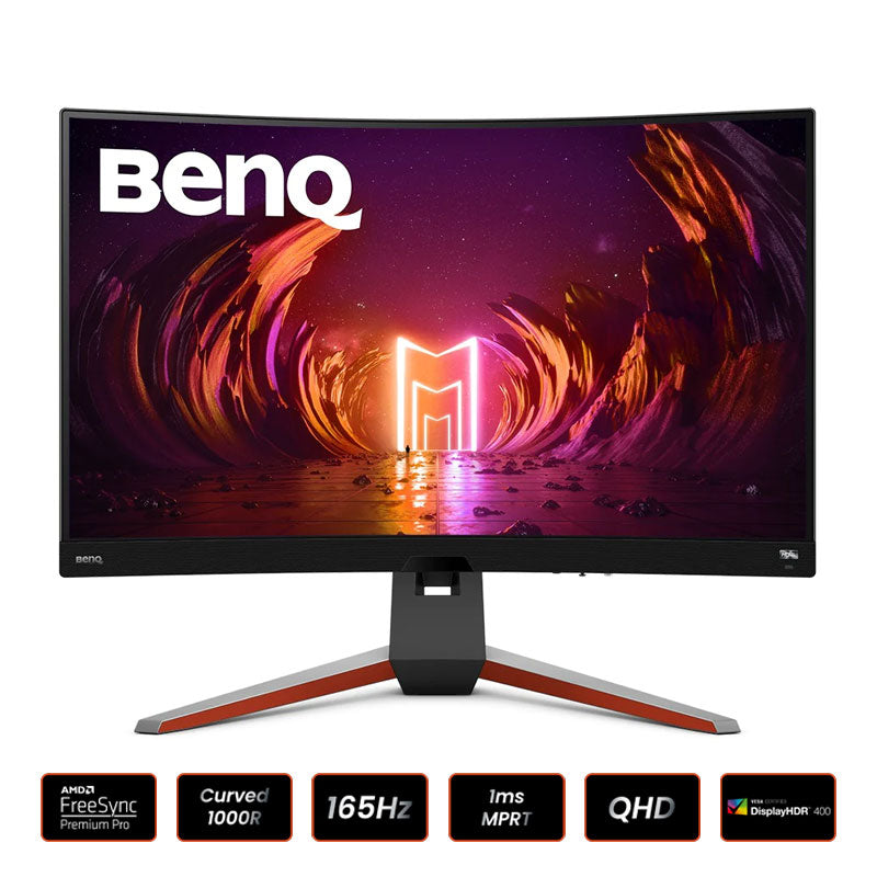 BenQ Mobiuz EX3210R 31.5" QHD 1MS 165HZ 1000R Curved Gaming Monitor
