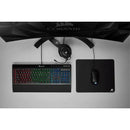CORSAIR 4 IN 1 GAMING BUNDLE 2021 EDITION (K55 RGB PRO + MM100 MOUSE PAD + HARPOON RGB PRO MOUSE + HS50 PRO STEREO HEADSET) - DataBlitz