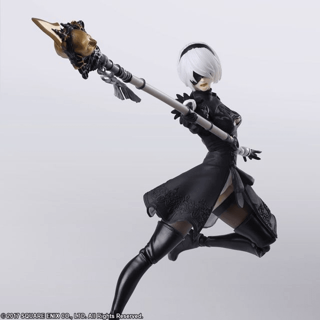 NIER AUTOMATA BRING ARTS YORHA NO.2 TYPE B & MACHINE LIFEFORM SET FIGURE - DataBlitz