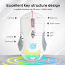 Onikuma CW902 RGB Wired Optical Gaming Mouse (White) - DataBlitz