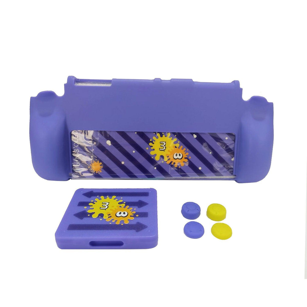 Hozkaii NSW Protective Kit For N-Switch Oled Splatoon Pattern (NS-010) - DataBlitz
