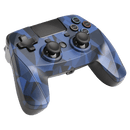 SNAKEBYTE PS4 GAMEPAD 4 S WIRELESS CAMOUFLAGE BLUE FOR (PS4/SLIM/PRO) - DataBlitz