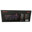 REDRAGON HORUS MECHANICAL GAMING KEYBOARD (BLACK) (DUST-PROOF BLUE) (K618-RGB) - DataBlitz