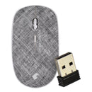ELEPHANT 2.4G RECHARGEABLE WIRELESS MOUSE (ELE-M524-GREY) - DataBlitz