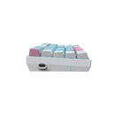 E-YOOSO Z-686 Single Light 68 Keys Hot Swappable Mechanical Keyboard Blue/White (Red Switch) - DataBlitz
