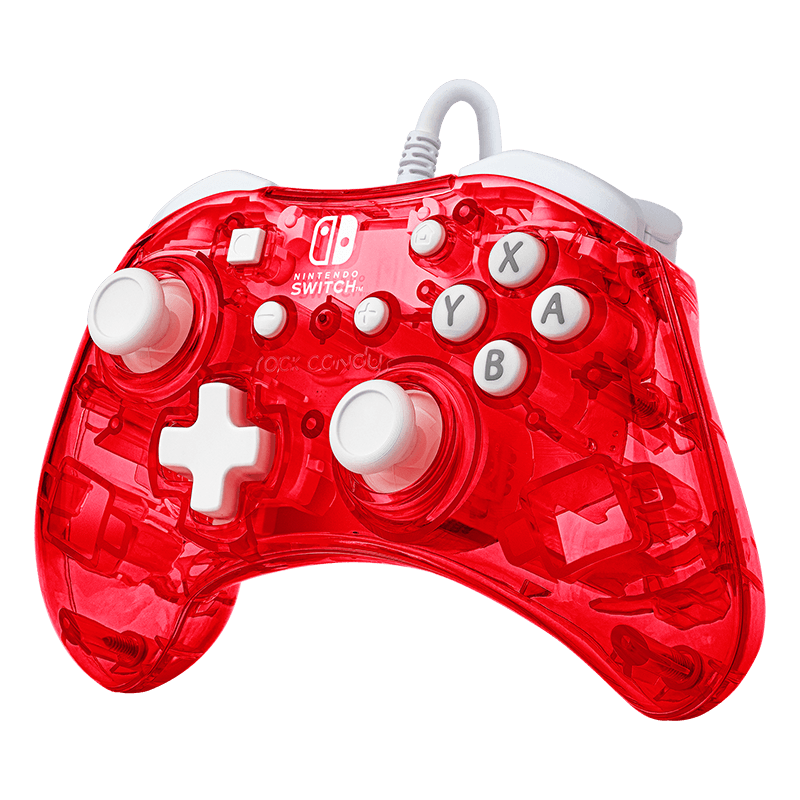 PDP NSW ROCK CANDY WIRED CONTROLLER STORMIN CHERRY (500-181-RD) - DataBlitz