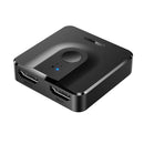 UGREEN 2-Port Bi-Directional HDMI Switcher (Black) (CM217/50966) - DataBlitz