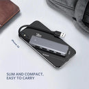 UGREEN 4-PORT USB 3.0 HUB + POWERED BY MICRO USB METAL PLATED SHELL ULTRA SLIM (CM219/50985) - DataBlitz