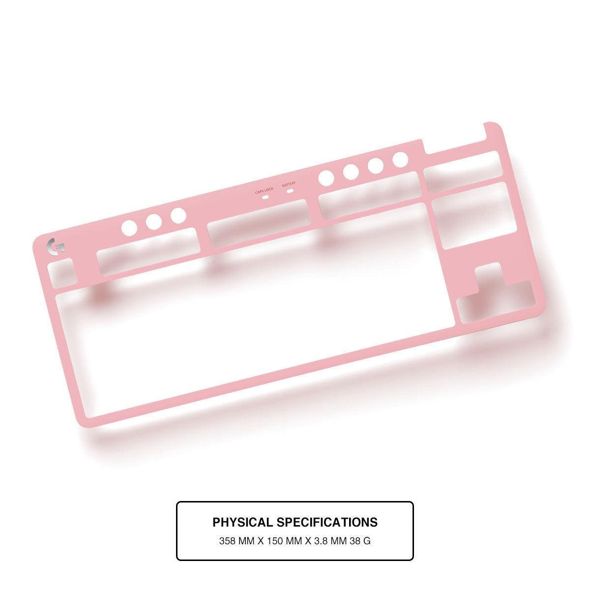 Logitech Aurora Collection Top Plate Aurora Collection For G715 Keyboard (Pink) - DataBlitz