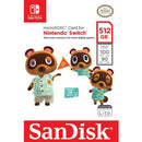 SanDisk 512GB MICROSDXC UHS-1 For Nintendo Switch (SDSQXAO-512G-GN3ZN) - DataBlitz