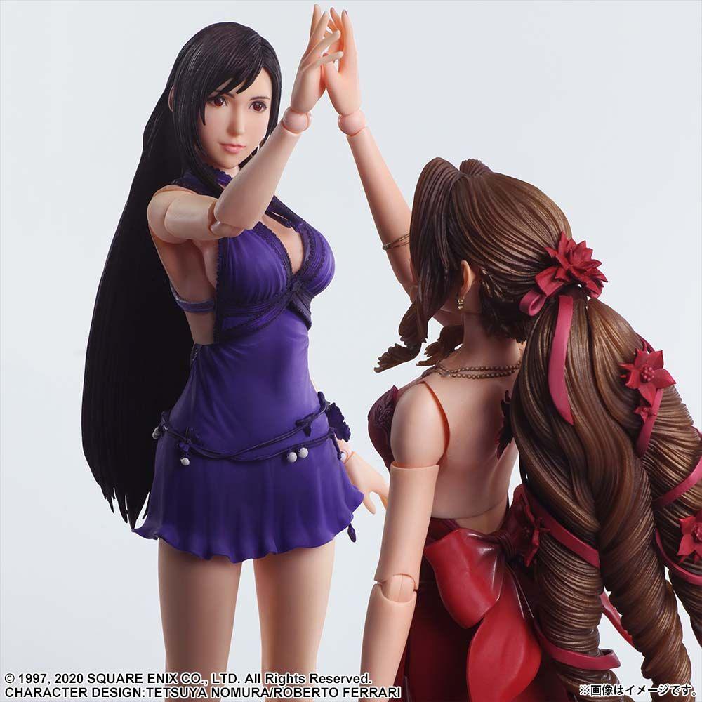 Final Fantasy VII Remake Play Arts Kai Action Tifa Lockhart Dress Ver. - DataBlitz