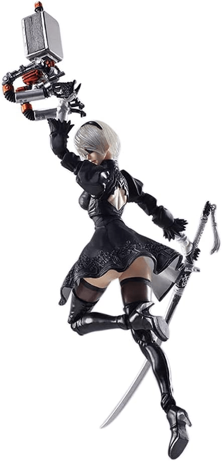NIER AUTOMATA BRING ARTS YORHA NO.2 TYPE B & MACHINE LIFEFORM SET FIGU