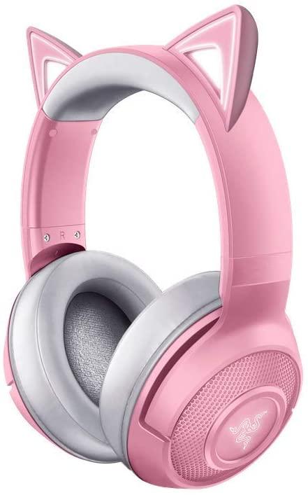 RAZER KRAKEN BT KITTY EDITION WIRELESS BLUETOOTH HEADSET (QUARTZ) - DataBlitz