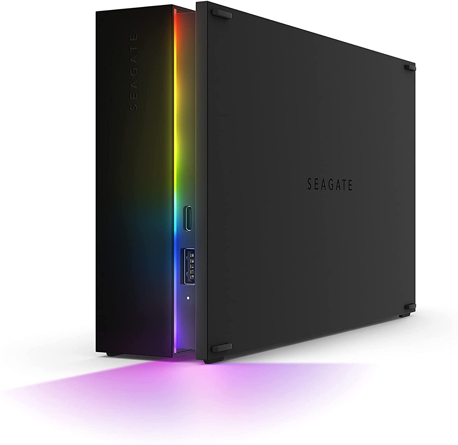 SEAGATE FIRECUDA 16TB USB3.2 GEN 1 3.5" GAMING HUB EXTERNAL HARD DRIVE W/ RAZER CHROMA RGB (STKK16000400) - DataBlitz