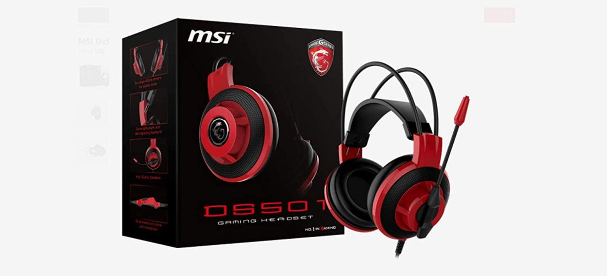 MSI DS501 GAMING HEADSET - DataBlitz