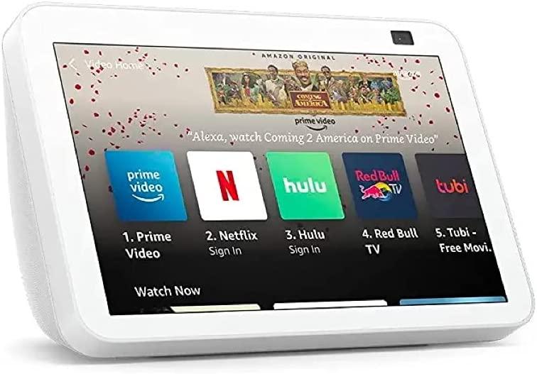 Amazon Echo Show 8 HD Smart Display With Alexa (Glacier White) (2nd GEN) - DataBlitz