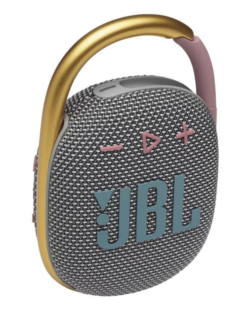 JBL CLIP 4 WATERPROOF BLUETOOTH WIRELESS SPEAKER (GREY) - DataBlitz